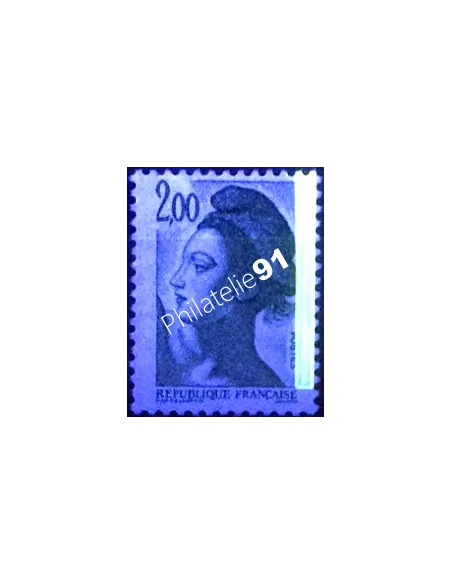 Variété sur timbre n° 2188a, collection timbres France