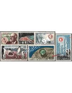 Timbres des T.A.A.F. - Année complète 1961/1963 neuve (poste + poste aérienne)