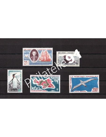 Lot de timbres des TAAF , Collection timbres Dom Tom