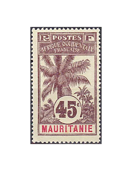 Mauritanie, n° 11 charnière, Timbres des Colonies Françaises