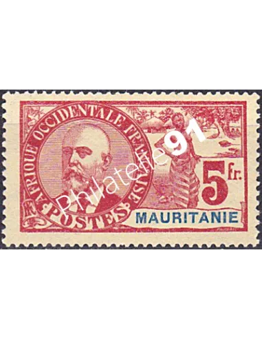 Mauritanie, n° 16 charnière, Timbres des Colonies Françaises