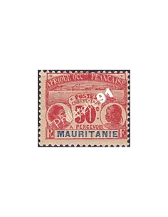Mauritanie, Timbre-Taxe n° 13 charnière, Timbres des Colonies Françaises