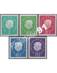 RFA, Timbre n° 173 à 177, Collection timbres Allemagne