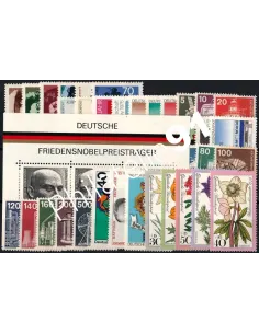 Allemagne RFA., Année complète timbres 1975, Collection timbres Europe