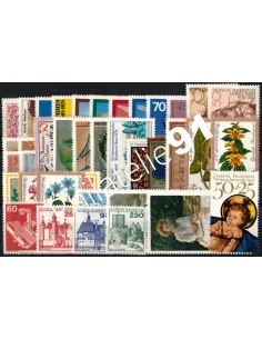 Allemagne RFA., Année complète timbres 1978, Collection timbres Europe