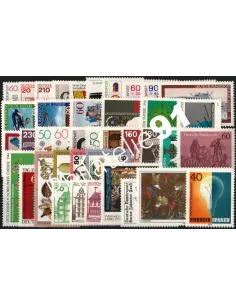 Allemagne RFA., Année complète timbres 1979, Collection timbres Europe