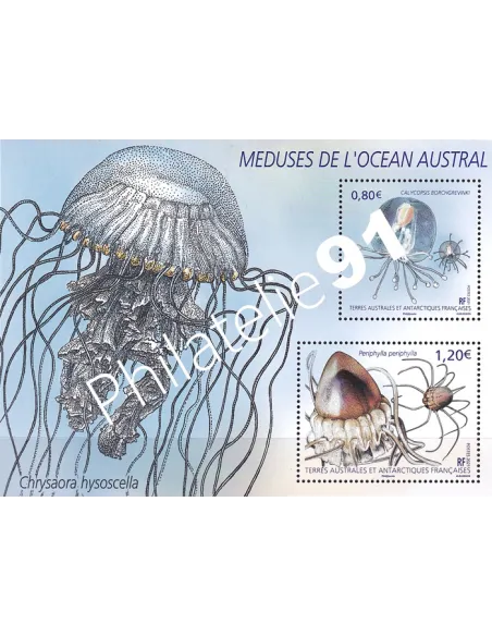 Timbres TAAF n° 963 à 964, Feuille, collection timbres Dom-Tom