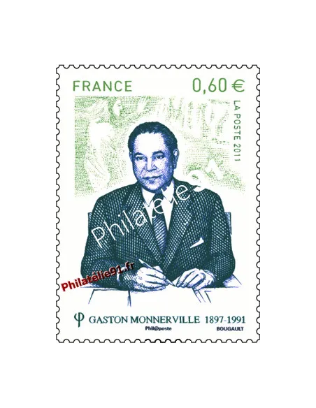 Timbre de France n° 4628 - Gaston Monnerville, 1897-1991