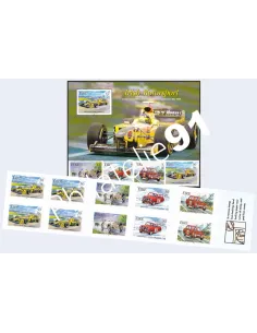 Irlande, Lot de timbres thématique voitures, collection timbre Europe