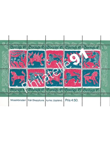 Suède, BF n° 6, collection timbre Europe