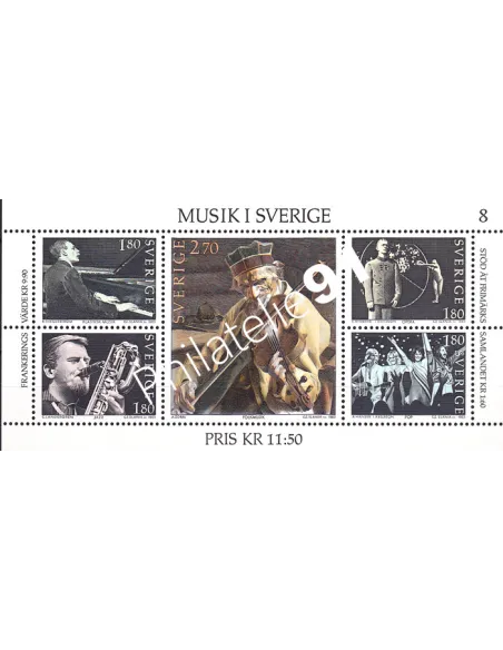 Suède, BF n° 11, collection timbre Europe