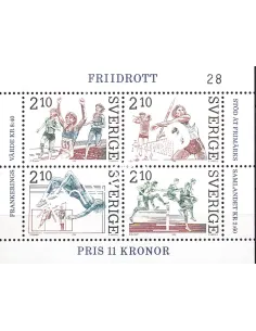 Suède, BF n° 14, collection timbre Europe