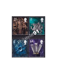 Grande-Bretagne, n° 2110 à 2113 collection timbre Europe