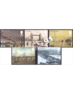 Grande-Bretagne, n° 2363 à 2367 collection timbre Europe