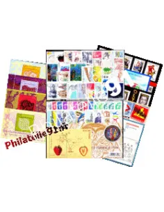 Année complète de timbres de France 2011 - Neuve
