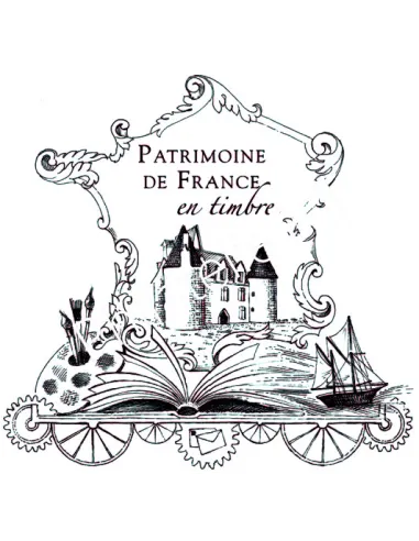 FRANCE SC Patrimoine de France en timbres 2021 - matériel philatélie