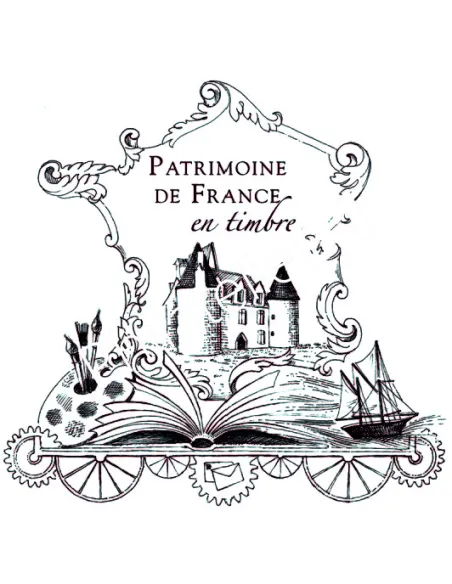 FRANCE SC Patrimoine de France en timbres 2021 - matériel philatélie