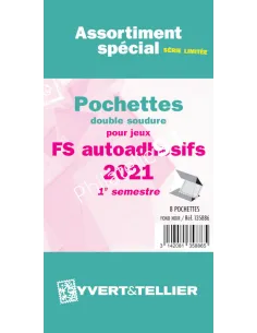 -                     2021  -   Pochettes Assortiment FS/FO FRANCE - 1er semestre 2021 - ADHÉSIFS