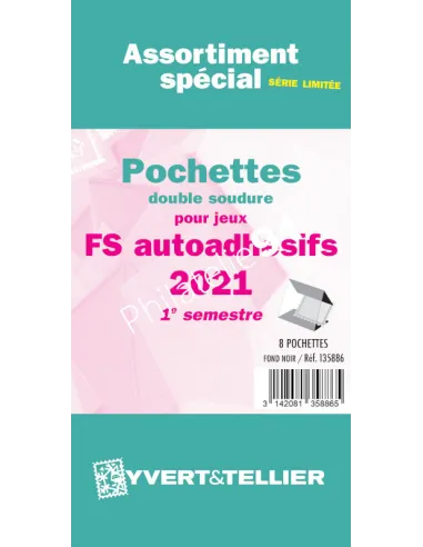 -                     2021  -   Pochettes Assortiment FS/FO FRANCE - 1er semestre 2021 - ADHÉSIFS