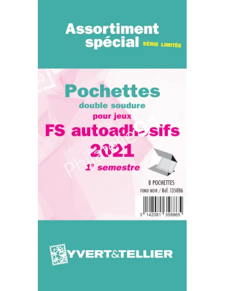 -                     2021  -   Pochettes Assortiment FS/FO FRANCE - 1er semestre 2021 - ADHÉSIFS