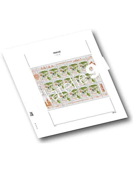 -  DAVO -    3 feuilles pour Mini-feuilles horizontales - Jeu Luxe FRANCE