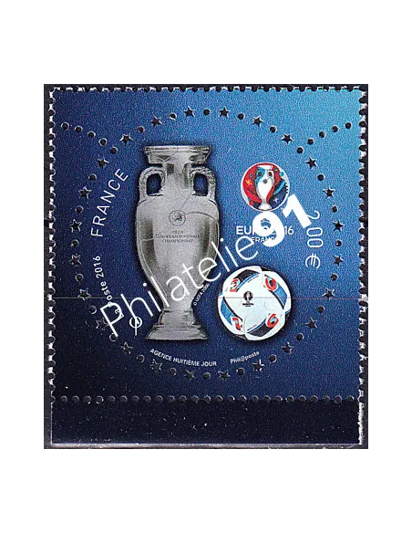 Timbre 5050A, faciale 2€, Euro 2016, collection timbres France