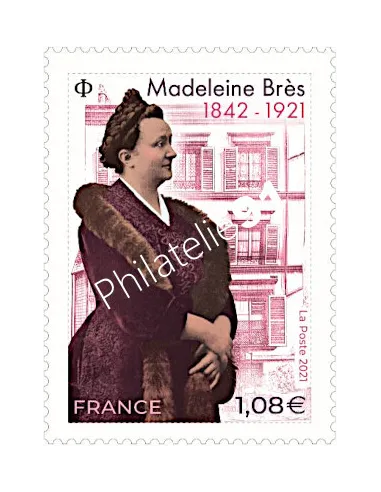 n° 5463 ** - Madeleine Brès (1842-1921)