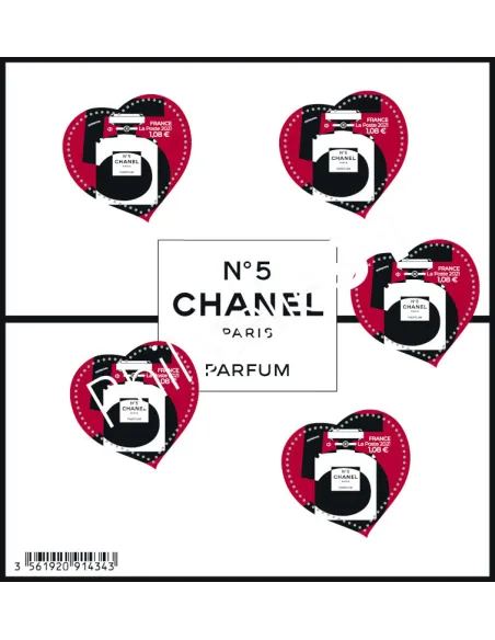 BF  152 ** - Coeurs Chanel - Saint-Valentin
