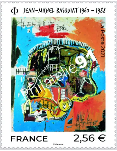 n° 5466 ** - Jean-Michel Basquiat (1960-1988)