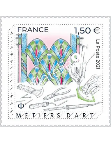 n° 5471 ** - Les métiers d'Art. Vitrailliste