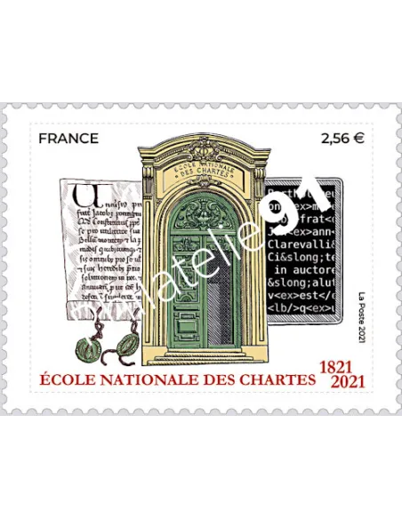 n° 5472 ** - Bicentenaire de l'École nationale des Chartes