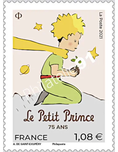 n° 5483 ** - Les 75 ans du Petit Prince d'Antoine de Saint-Exupéry