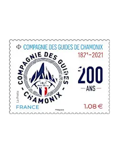 n° 5490 ** - 200 ans de la Compagnie des guides de Chamonix