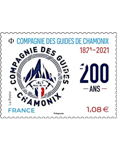 n° 5490 ** - 200 ans de la Compagnie des guides de Chamonix