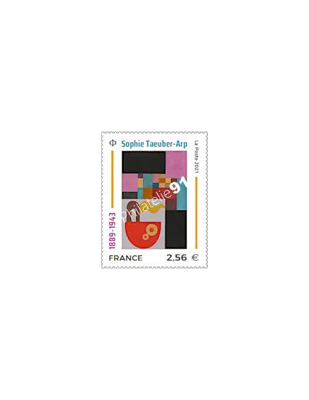 n° 5492 ** - Sophie Taeuber-Arp (1889-1943)