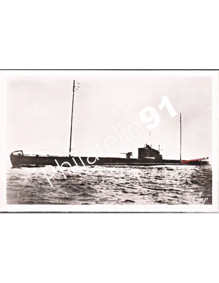 Carte postale - Sous-marin -LE CENTAURE- (2) - Flotte française