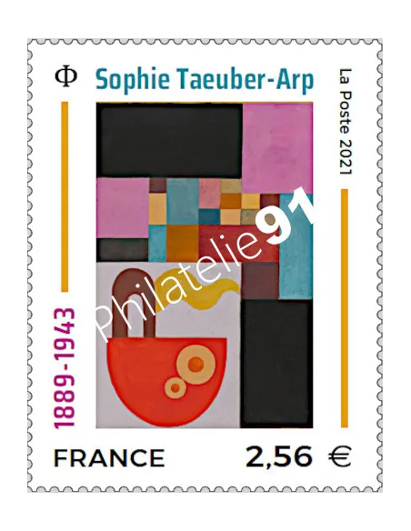n° 5492 ** - Sophie Taeuber-Arp (1889-1943)
