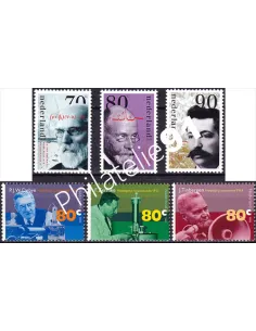 PAYS-BAS, Lot de 2 séries **, Prix Nobel, Collection timbres Europe