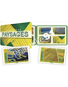 ADH. n°1942 à 1953 (BC1942) - Mosaïque de paysages