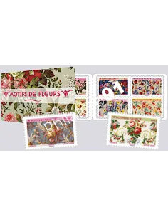 ADH. n°1989 à 2000 (BC1989) - Motifs de fleurs