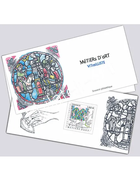 BS n° 176 ** - Les métiers d'art. Vitrailliste