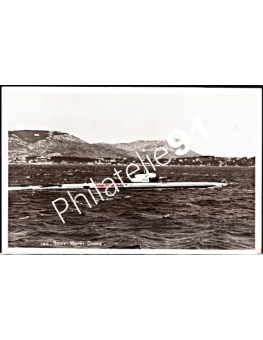Carte postale - Sous-marin -DORIS- (2) - Flotte française 39/45