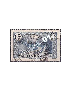 Timbre n° 68 Oblitéré, collection Timbre Andorre Français