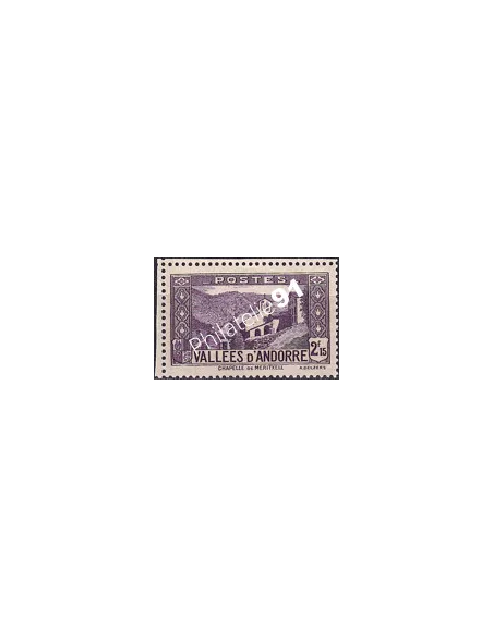 Timbre n° 83 charnière, collection Timbre Andorre Français