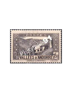 Timbre n° 86 charnière, collection Timbre Andorre Français
