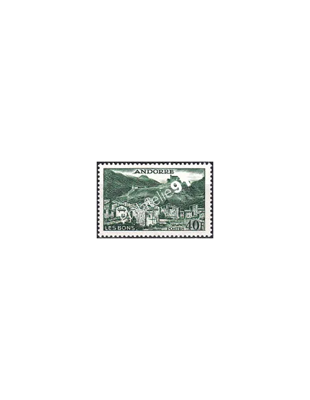 Timbre n° 151 charnière, collection Timbre Andorre Français