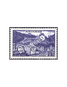 Timbre n° 153 charnière, collection Timbre Andorre Français