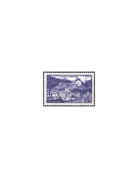 Timbre n° 153 charnière, collection Timbre Andorre Français