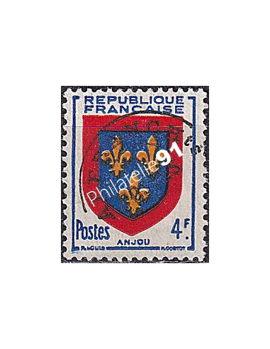 Timbre Préoblitéré n° 105a sans gomme (oblitéré), Timbres France