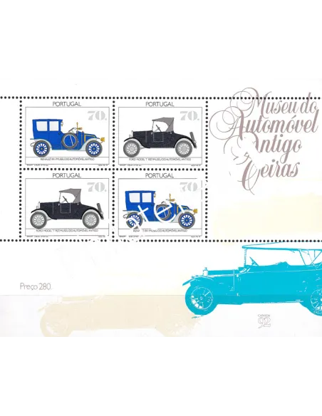 Portugal, Bloc-Feuillet n° 84, collection timbres Europe